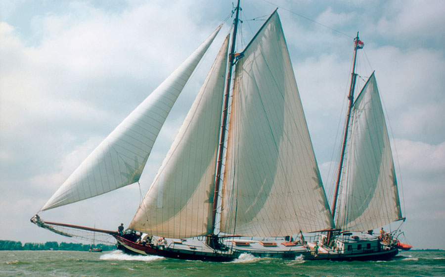 Eine besondere Klassenfahrt garantiert das Segelschiff Welvaart 